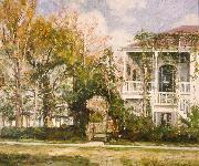 William Woodward Woodward House, Lowerline and Benjamin Streets 1899 Spain oil painting artist